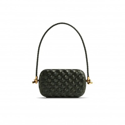 BOTTEGA VENETA KNOT SHEEPSKIN EVENING BAG 717623V3AC13002 (20.5*12.5*6cm)